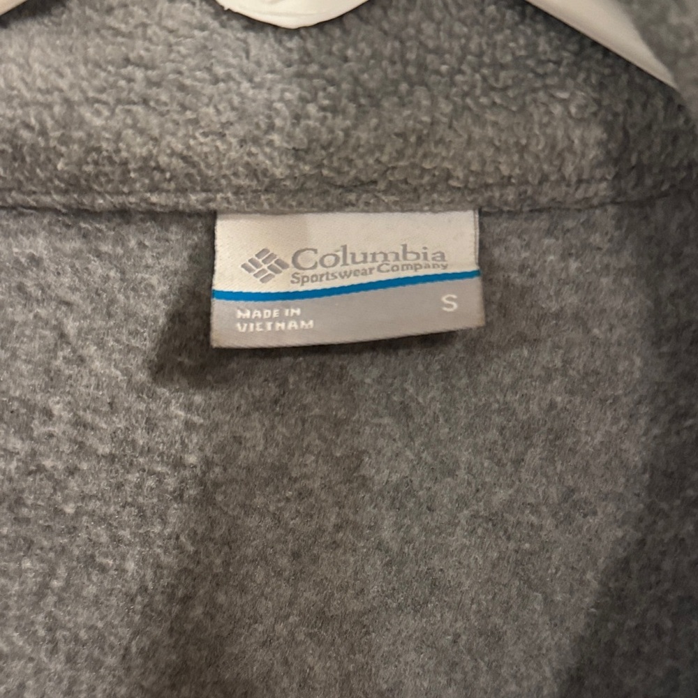 Columbia Women's Charcoal Zip-Up Fleece​ - Picture 2 of 4